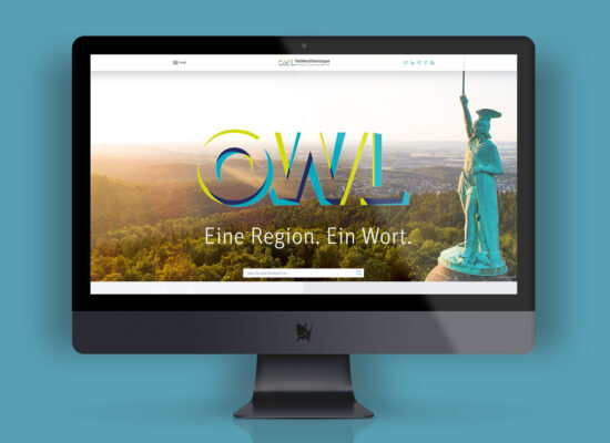 OWL GmbH Screendesign. OWL – Eine Region . Ein Wort.